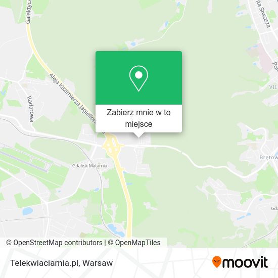 Mapa Telekwiaciarnia.pl