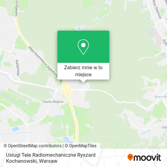 Mapa Uslugi Tele Radiomechaniczne Ryszard Kochanowski