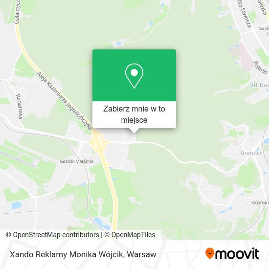 Mapa Xando Reklamy Monika Wójcik