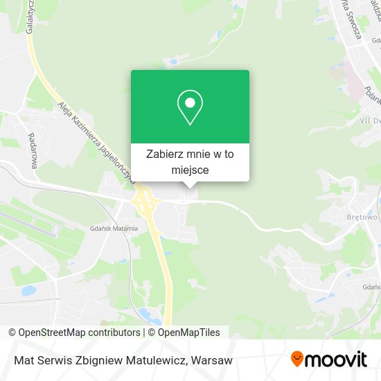 Mapa Mat Serwis Zbigniew Matulewicz