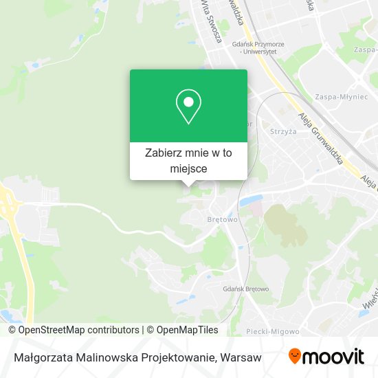 Mapa Małgorzata Malinowska Projektowanie