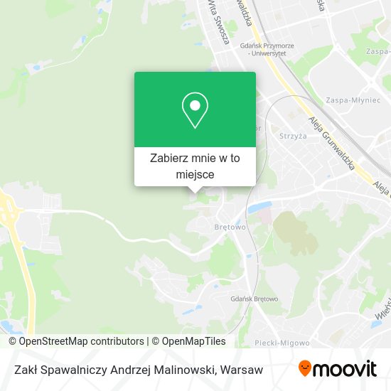 Mapa Zakł Spawalniczy Andrzej Malinowski