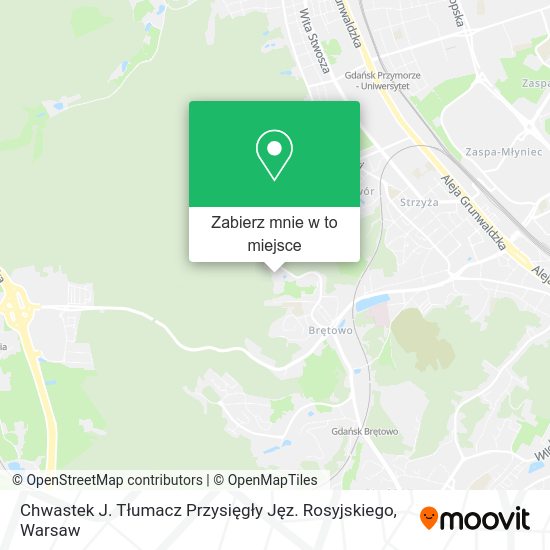 Mapa Chwastek J. Tłumacz Przysięgły Jęz. Rosyjskiego