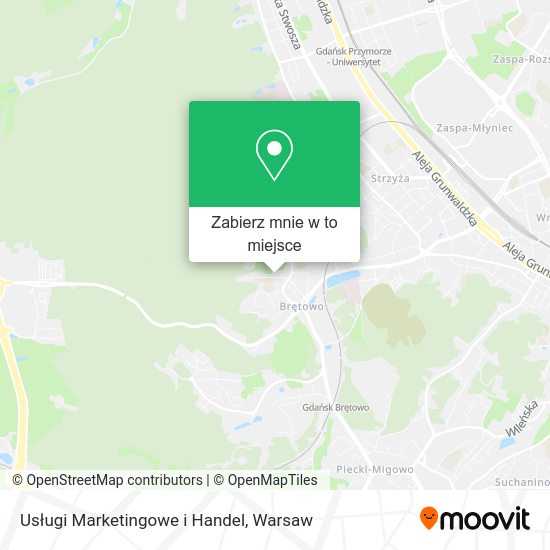 Mapa Usługi Marketingowe i Handel