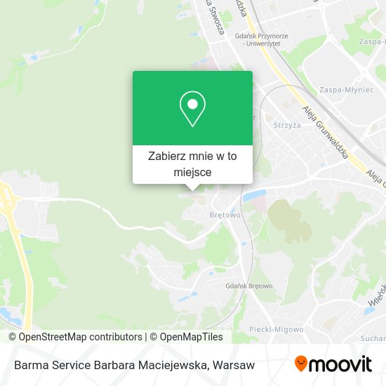 Mapa Barma Service Barbara Maciejewska