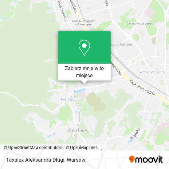 Mapa Taxalex Aleksandra Długi