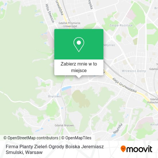 Mapa Firma Planty Zieleń Ogrody Boiska Jeremiasz Smulski