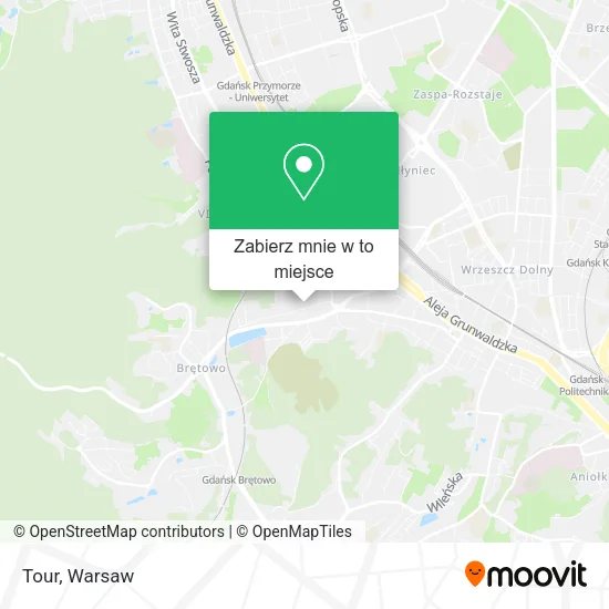 Mapa Tour