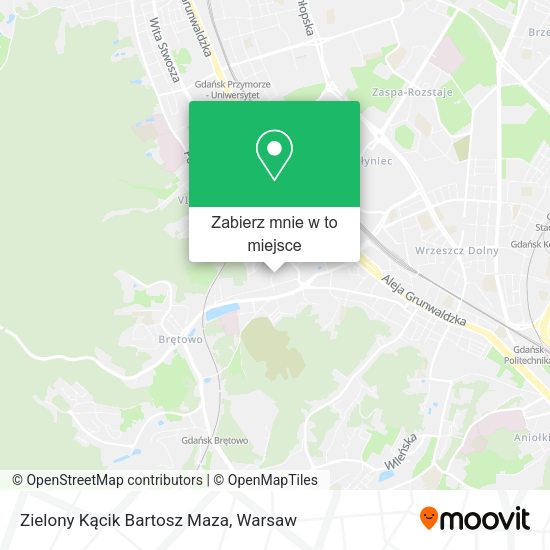 Mapa Zielony Kącik Bartosz Maza