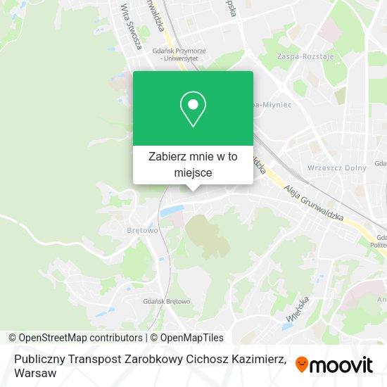 Mapa Publiczny Transpost Zarobkowy Cichosz Kazimierz