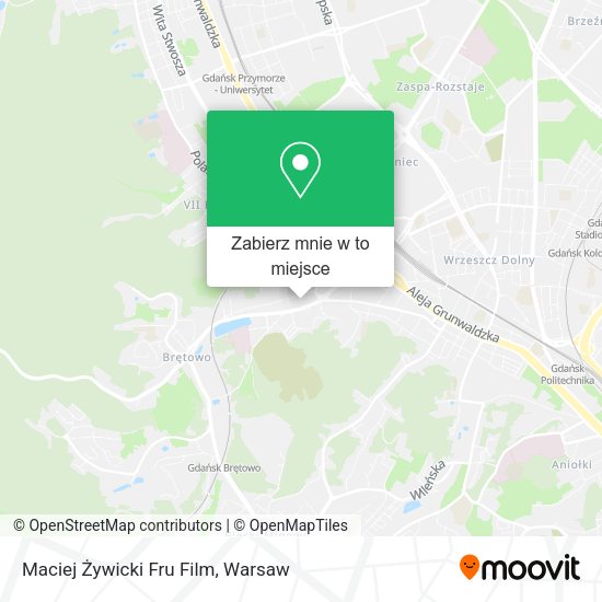 Mapa Maciej Żywicki Fru Film