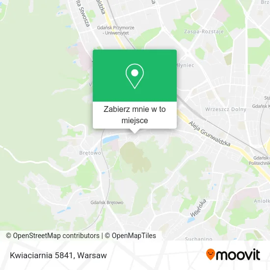 Mapa Kwiaciarnia 5841