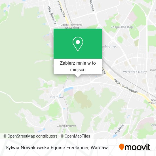 Mapa Sylwia Nowakowska Equine Freelancer