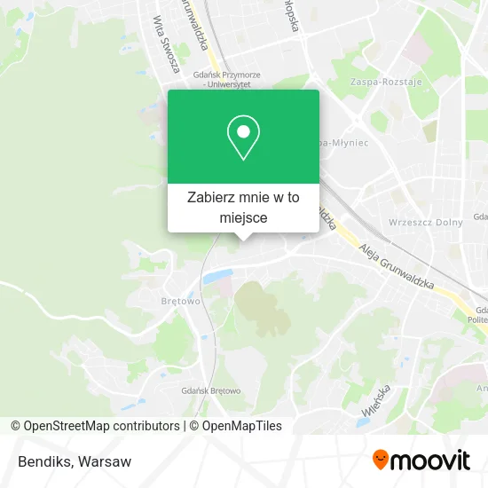 Mapa Bendiks