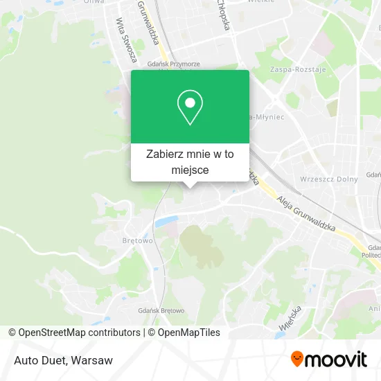 Mapa Auto Duet