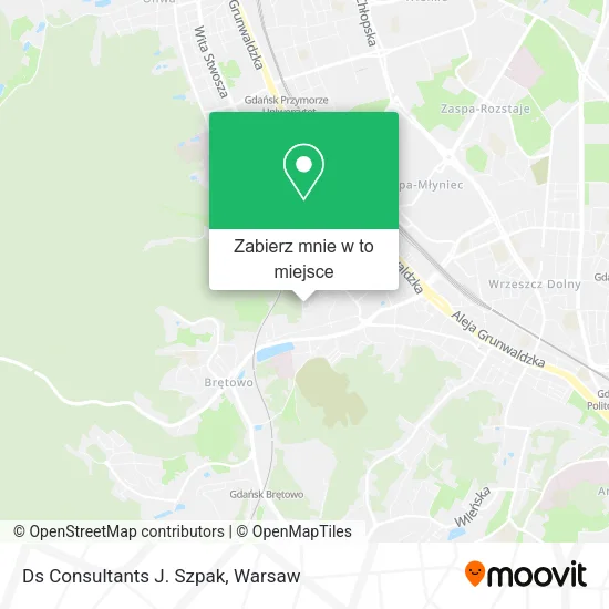 Mapa Ds Consultants J. Szpak