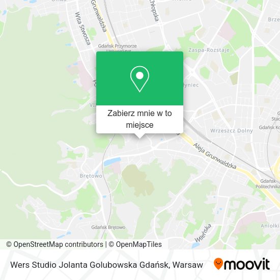 Mapa Wers Studio Jolanta Golubowska Gdańsk