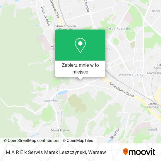 Mapa M A R E k Serwis Marek Leszczynski