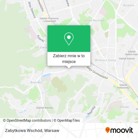 Mapa Zabytkowa Wschód