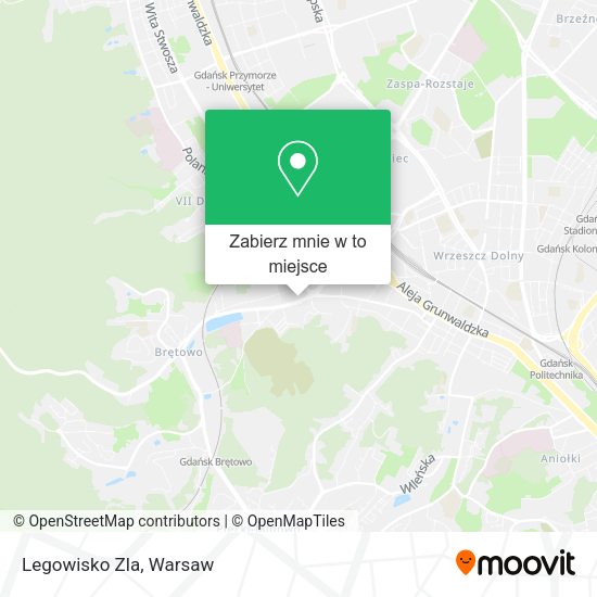 Mapa Legowisko Zla