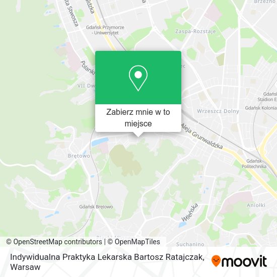 Mapa Indywidualna Praktyka Lekarska Bartosz Ratajczak