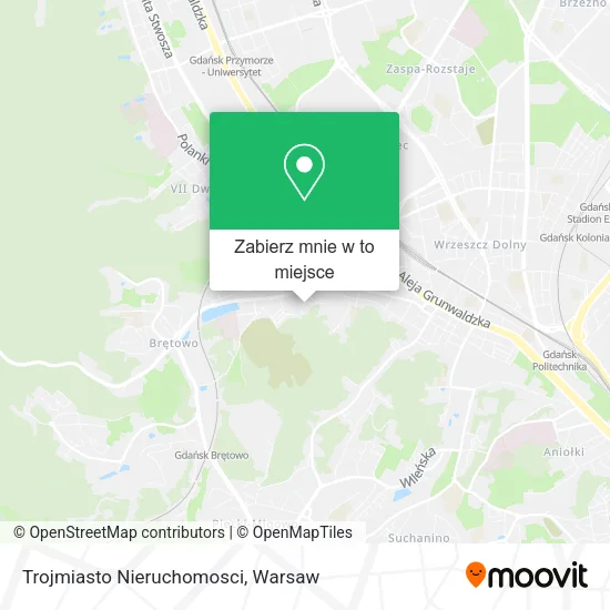 Mapa Trojmiasto Nieruchomosci