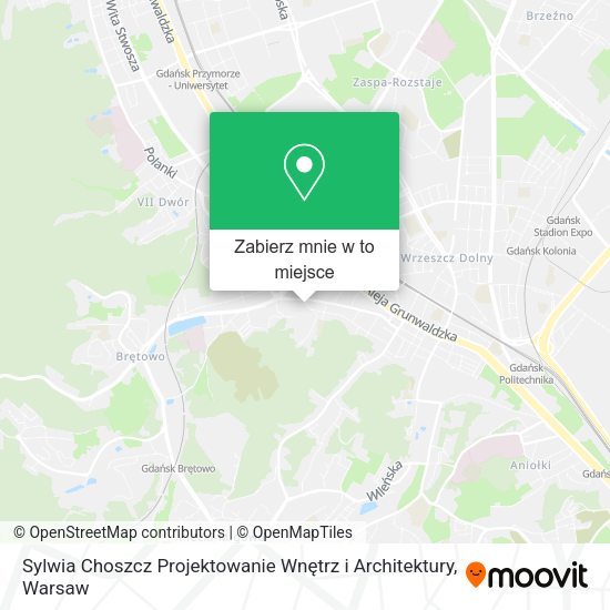 Mapa Sylwia Choszcz Projektowanie Wnętrz i Architektury