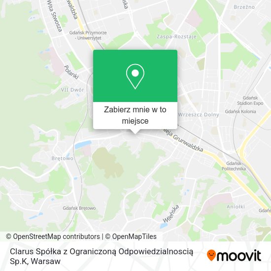 Mapa Clarus Spółka z Ograniczoną Odpowiedzialnoscią Sp.K