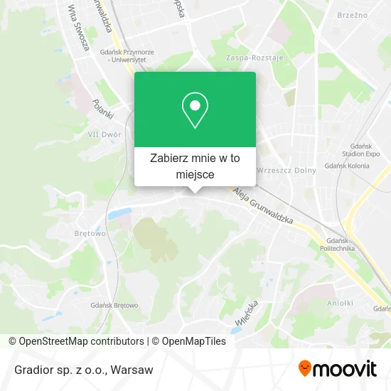 Mapa Gradior sp. z o.o.