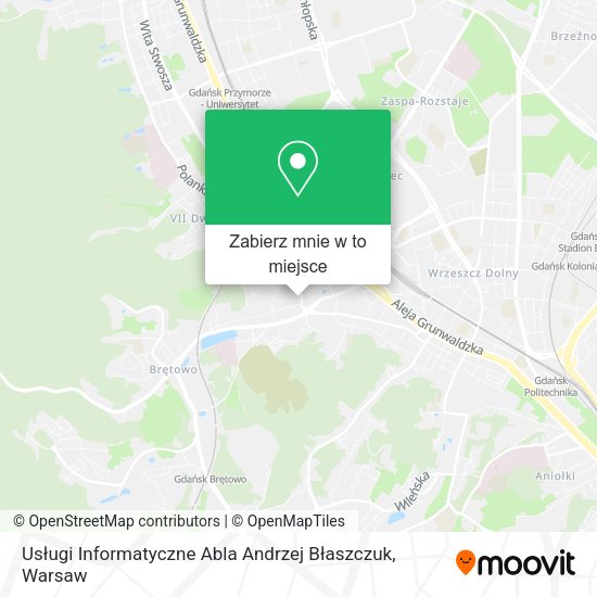 Mapa Usługi Informatyczne Abla Andrzej Błaszczuk