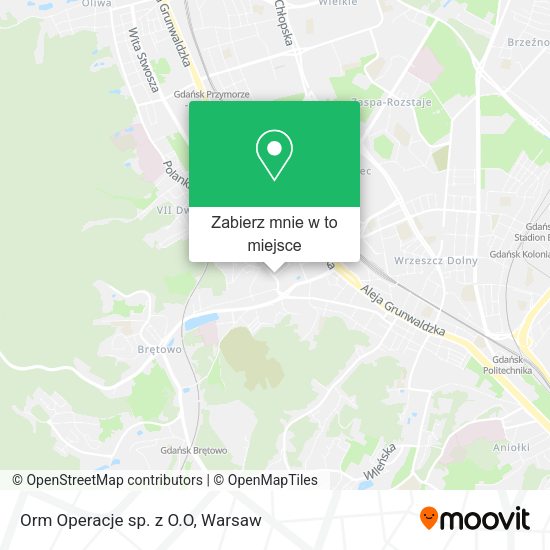 Mapa Orm Operacje sp. z O.O