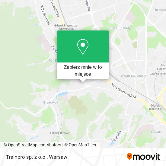 Mapa Trainpro sp. z o.o.