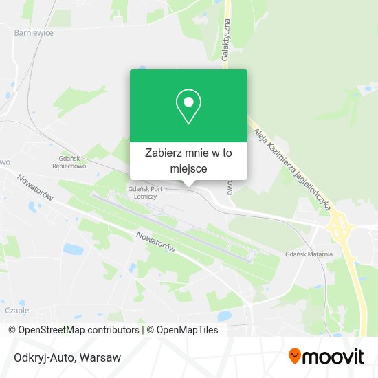 Mapa Odkryj-Auto