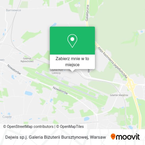 Mapa Dejwis sp.j. Galeria Biżuterii Bursztynowej