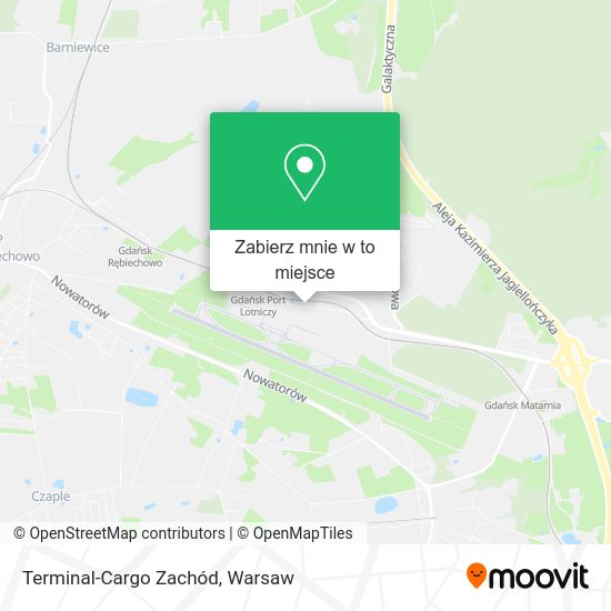 Mapa Terminal-Cargo Zachód