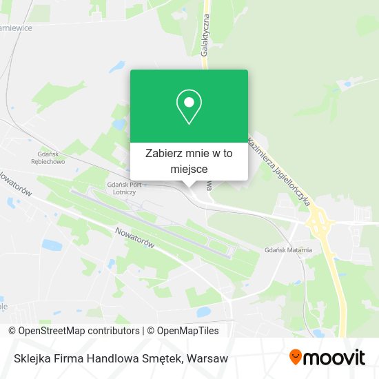 Mapa Sklejka Firma Handlowa Smętek