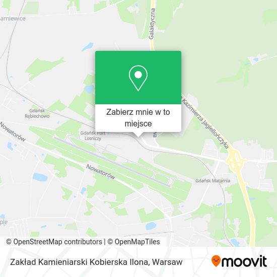 Mapa Zakład Kamieniarski Kobierska Ilona