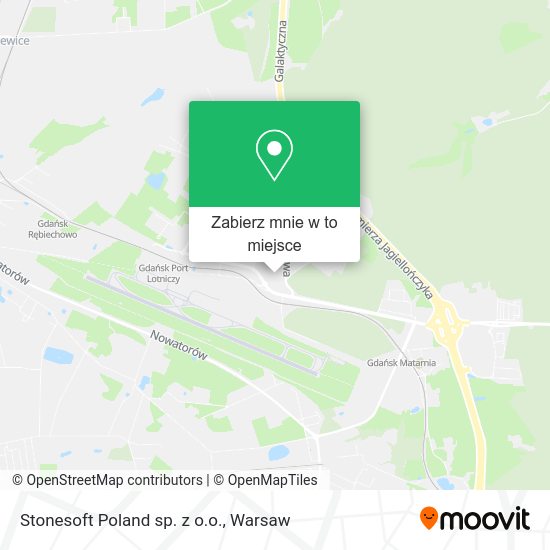 Mapa Stonesoft Poland sp. z o.o.