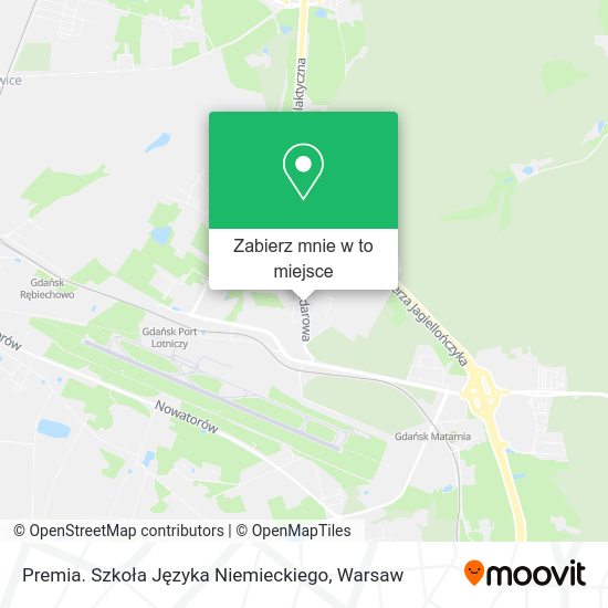 Mapa Premia. Szkoła Języka Niemieckiego