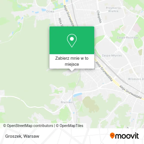 Mapa Groszek