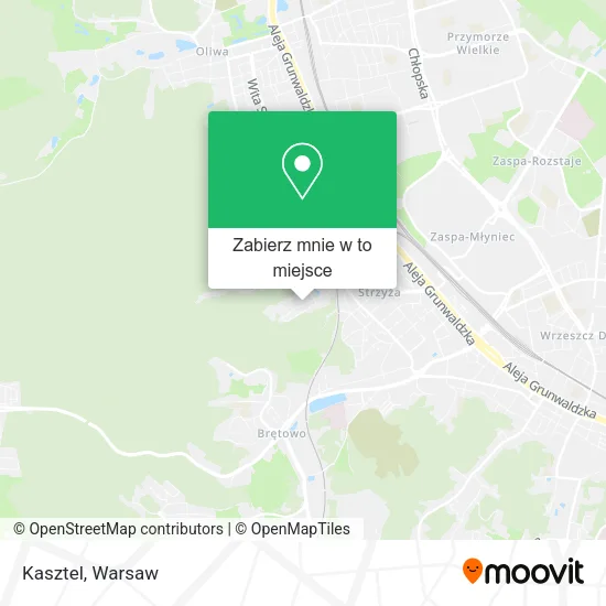 Mapa Kasztel
