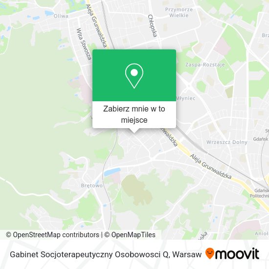 Mapa Gabinet Socjoterapeutyczny Osobowosci Q