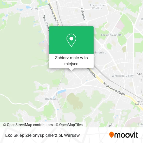 Mapa Eko Sklep Zielonyspichlerz.pl