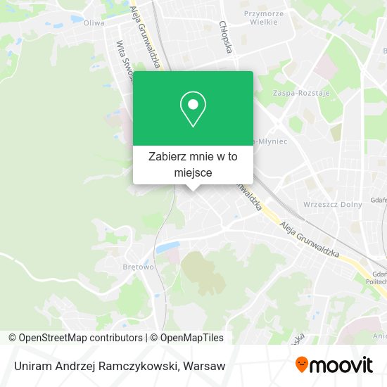 Mapa Uniram Andrzej Ramczykowski