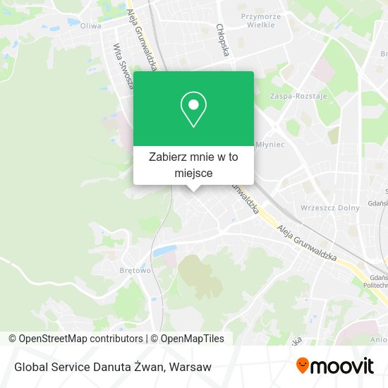 Mapa Global Service Danuta Żwan