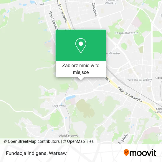 Mapa Fundacja Indigena