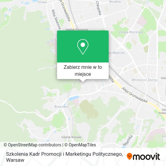 Mapa Szkolenia Kadr Promocji i Marketingu Politycznego