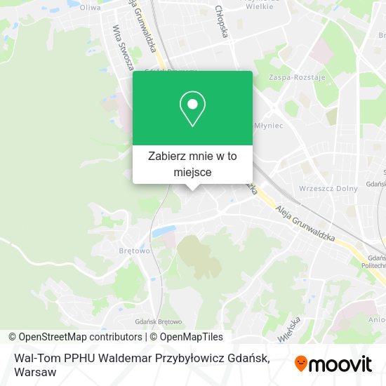 Mapa Wal-Tom PPHU Waldemar Przybyłowicz Gdańsk