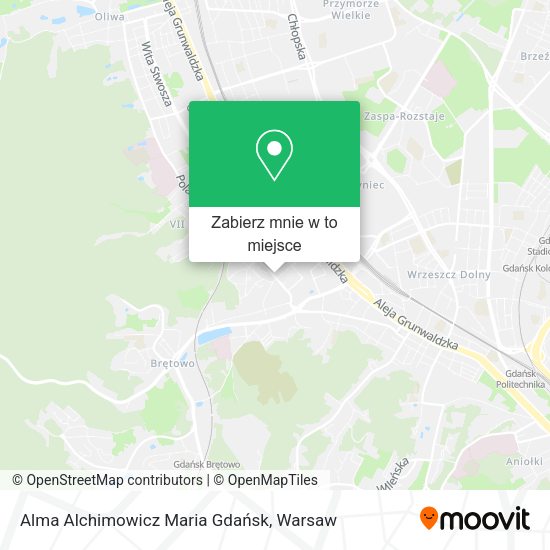 Mapa Alma Alchimowicz Maria Gdańsk