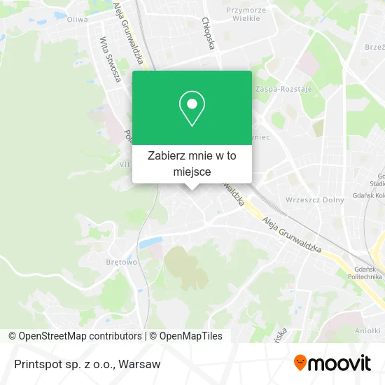 Mapa Printspot sp. z o.o.